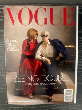 Vogue Magazine May 2026 - Cover: Meryl Streep & Anna Wintour